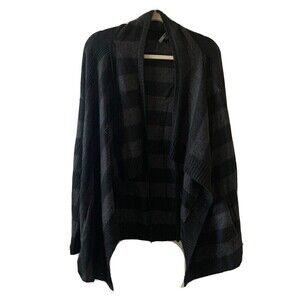 VINCE Womens Size Medium Multicolor Stripe Cashmere Wool Alpaca Blend Cardigan